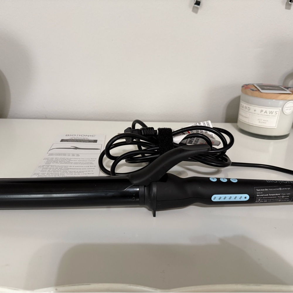 Bio Ionic 1.25” Curling Iron